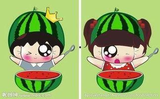吃瓜情侣对镜照